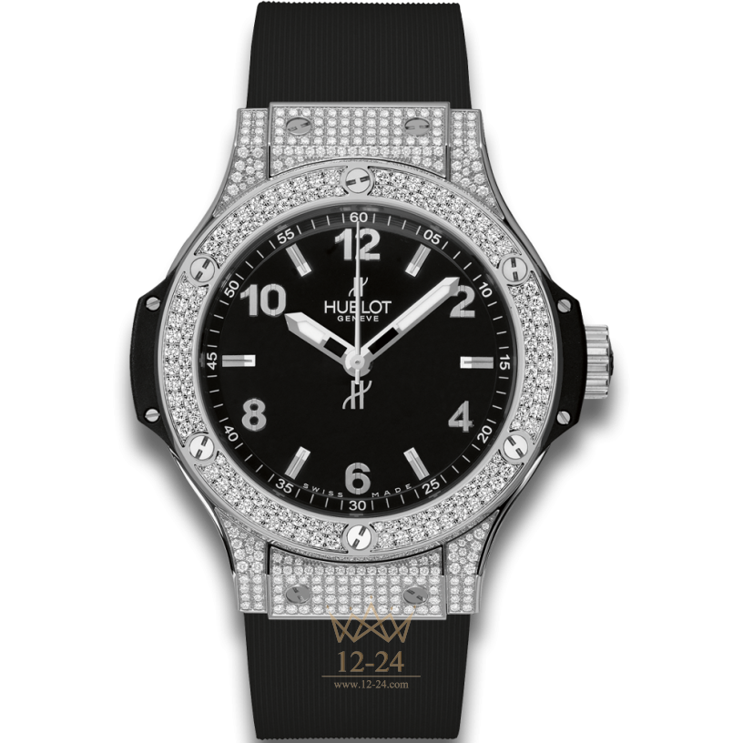 Hublot Steel Pave 38 mm 361.SX.1270.RX.1704