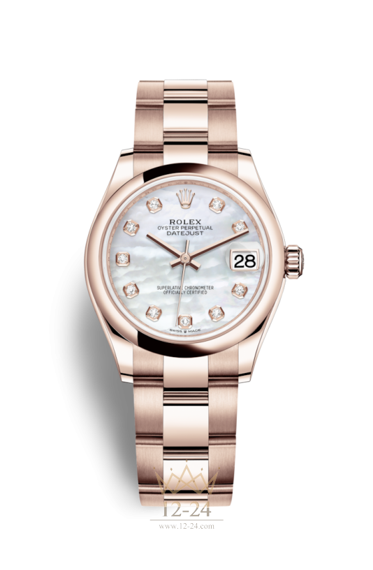 Rolex Oyster 31 мм Gold Everose 278245-0013