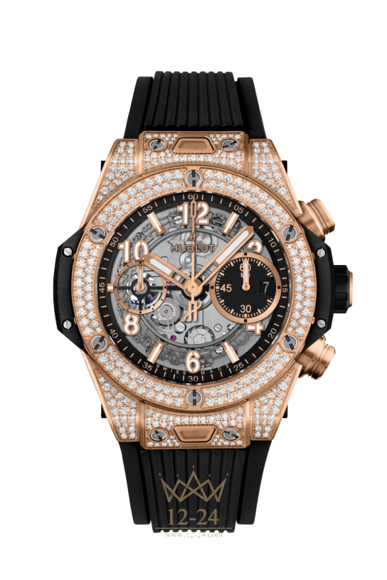 Hublot Unico King Gold Pave 441.OX.1181.RX.1704