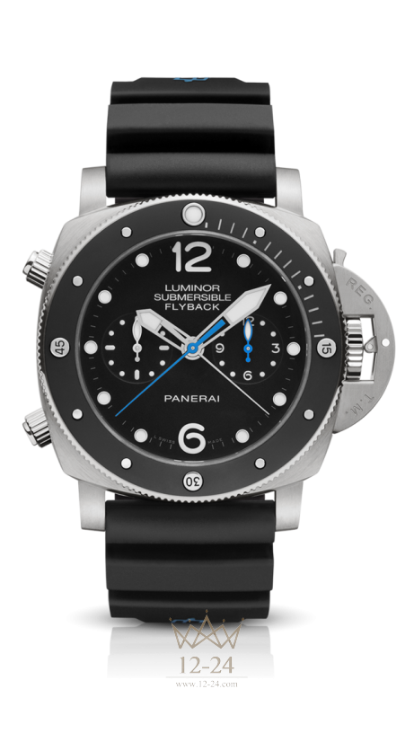 Panerai Submersible 3 Days Chrono Flyback Automatic Titanio - 47 мм PAM00615