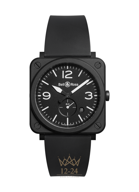 Bell &amp; Ross BR S BLACK MATTE CERAMIC BRS-BL-CEM
