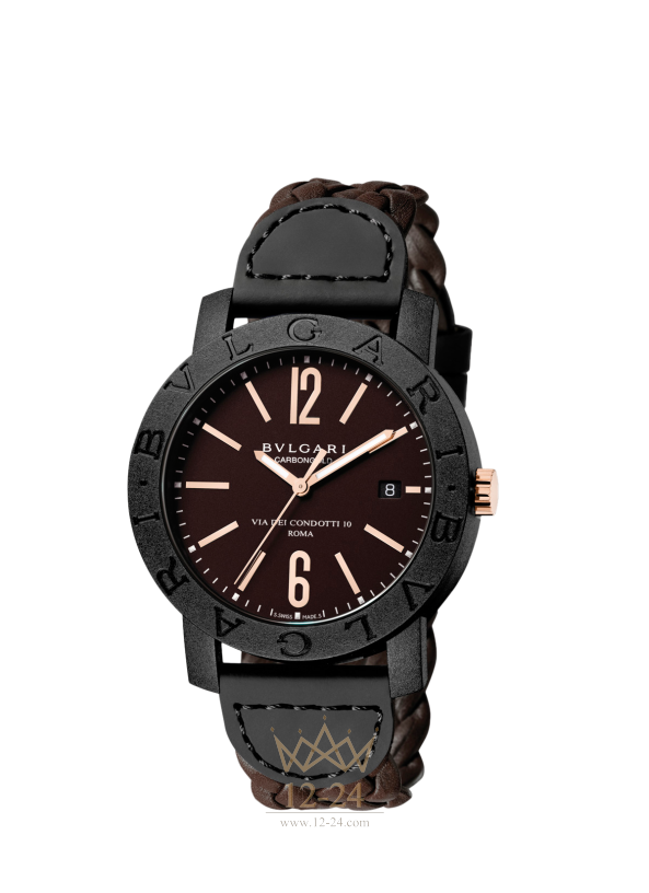 Bvlgari Carbon Gold 102633 BBP40C11CGLD