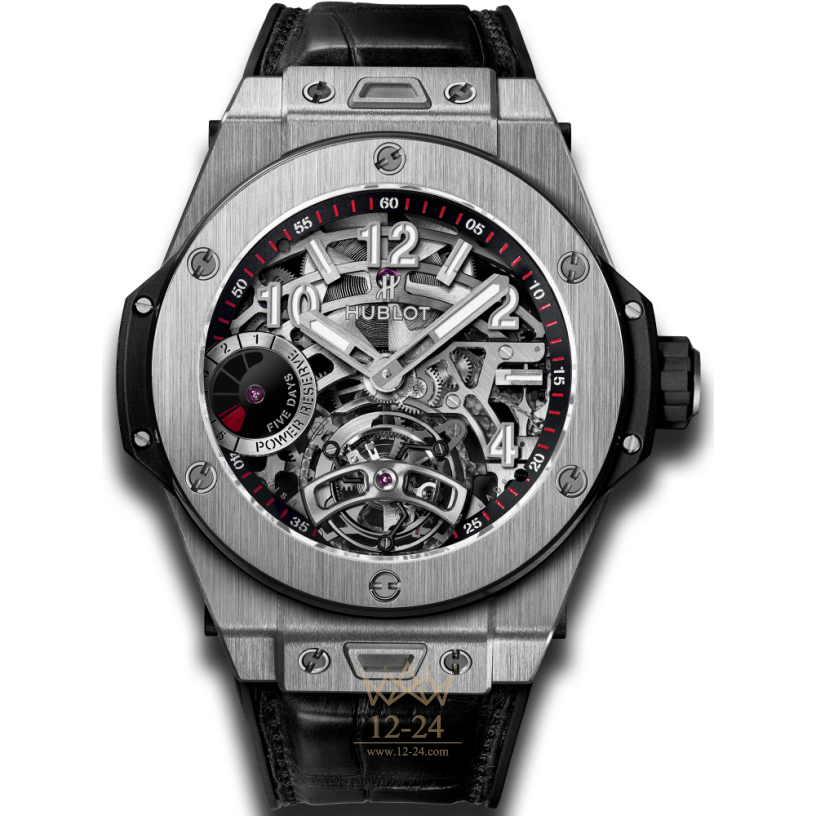Hublot Tourbillon Power Reserve 5 days Titanium 45 mm 405.NX.0137.LR