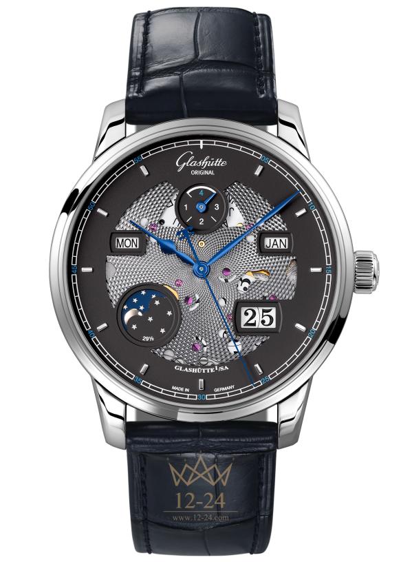 Glashutte Excellence Perpetual Calendar «Short Fold clasp» 1-36-02-03-04-50