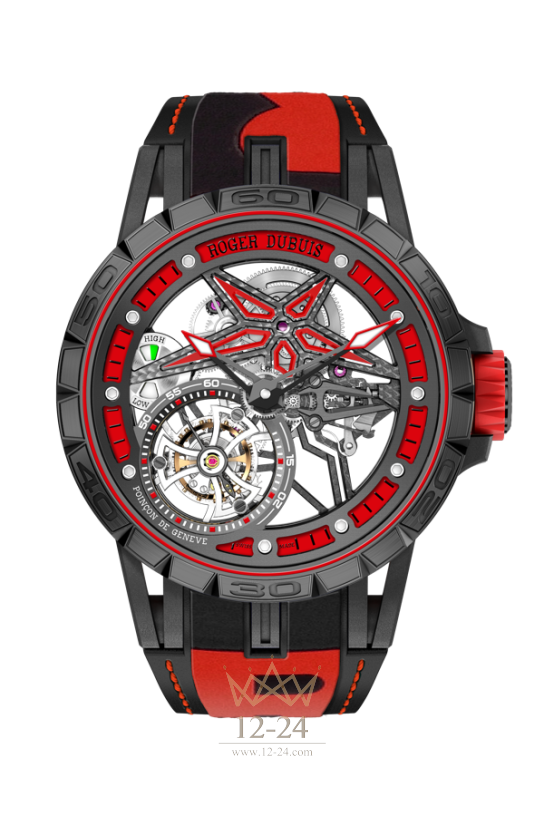 Roger Dubuis Spider Pirelli PitStop – Single flying tourbillon RDDBEX0644