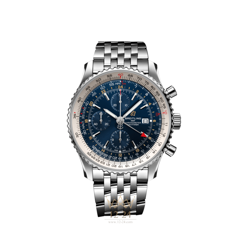 Breitling Navitimer Chronograph GMT 46 A24322121C2A1
