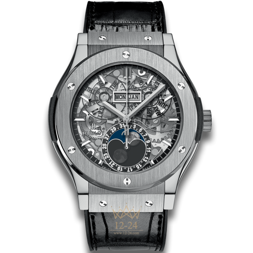 Hublot Aerofusion Moonphase Titanium 45 mm 517.NX.0170.LR