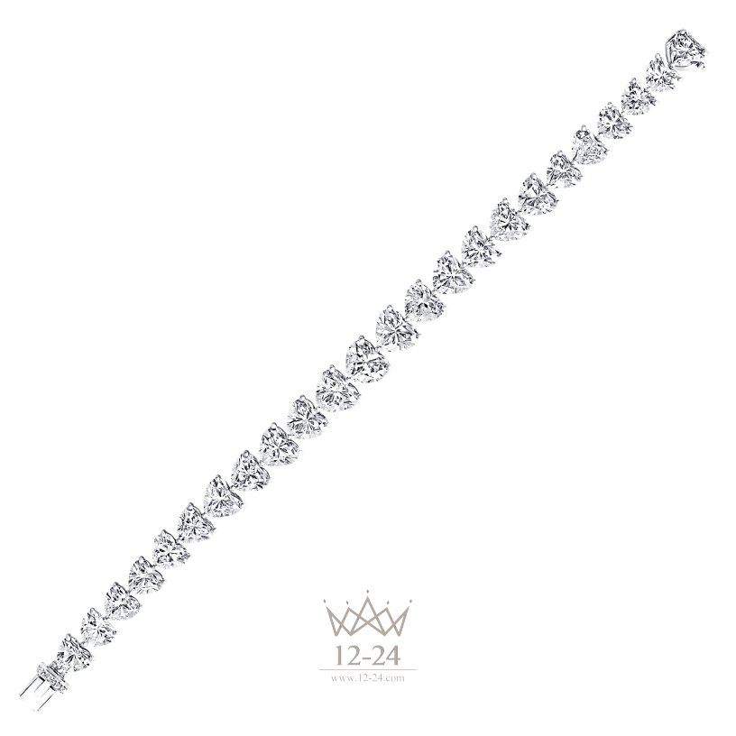 Graff Heart Shape Bracelet Diamond RGB184