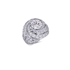 Украшение Graff Swirl Ring Diamond RGR437 — main thumb