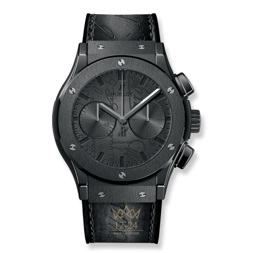 Hublot CHRONOGRAPH BERLUTI SCRITTO ALL BLACK 521.CM.0500.VR.BER17