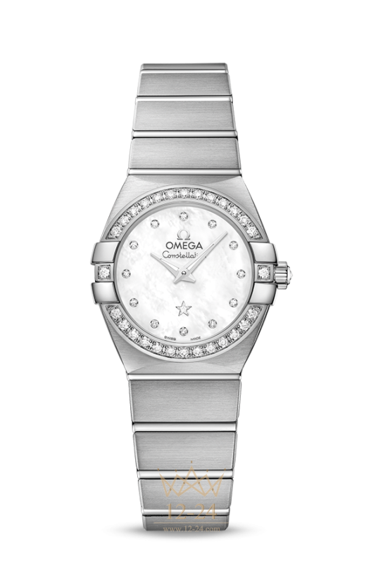 Omega Quartz 24 мм 123.55.24.60.55.017