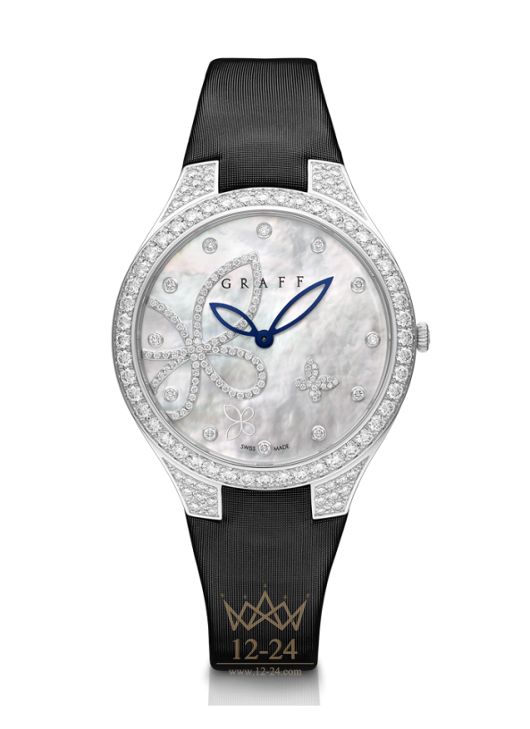 Graff Butterfly Silhouette 38mm BF38WGSKDMPW1