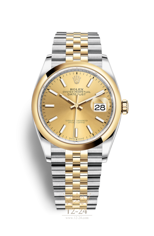 Rolex Oyster 36 мм Steel and Yellow Gold 126203-0015