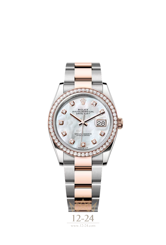 Rolex Oyster 36 мм Steel and Gold Everose 126281rbr-0010