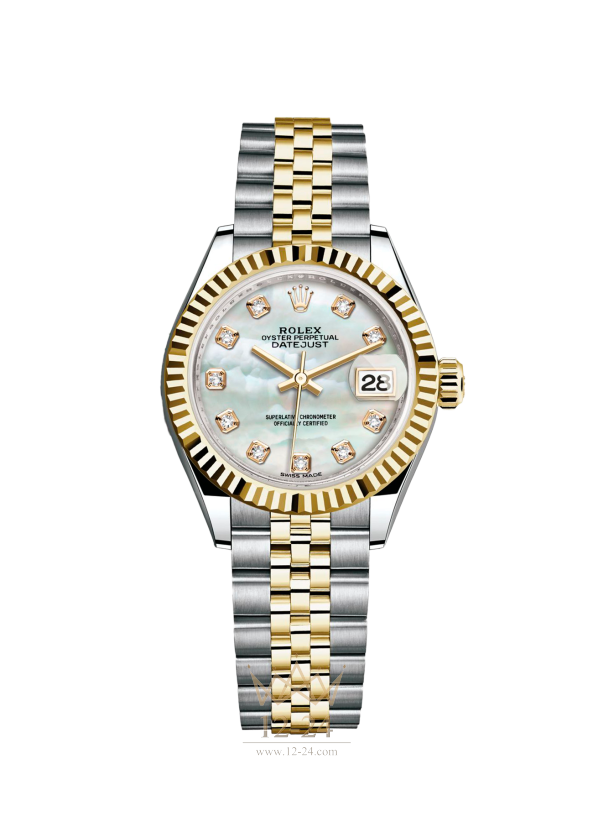 Rolex Lady-Datejust 28 Steel and Yellow gold 279173-0013