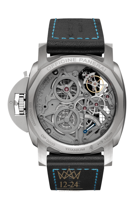 Panerai Lo Scienziato Tourbillon GMT Titanio — 47 mm PAM00767