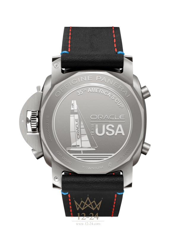 Panerai Luminor 1950 Regatta Oracle Team Usa 3 Days Chrono Flyback Automatic Titanio — 47 мм PAM00726
