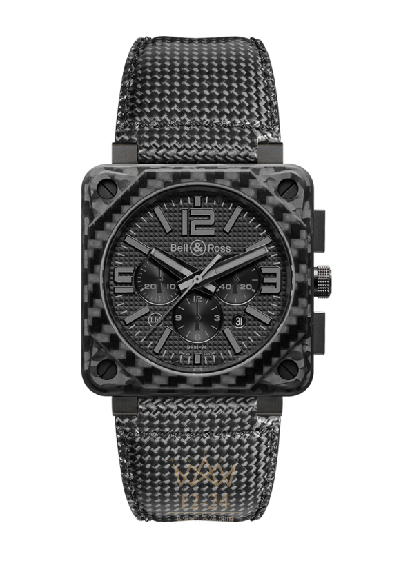 Bell &amp; Ross BR 01-94 CARBON FIBER PHANTOM BR0194-CA-FIBER-PH