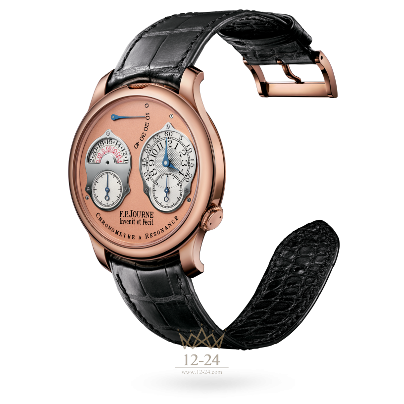 F.P.Journe Chronometre A Resonance FPJ-Co-Souveraine-Resonance-AL-CuirOr