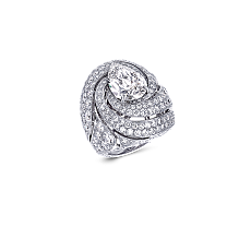 Украшение Graff Swirl Ring Diamond RGR488 — main thumb