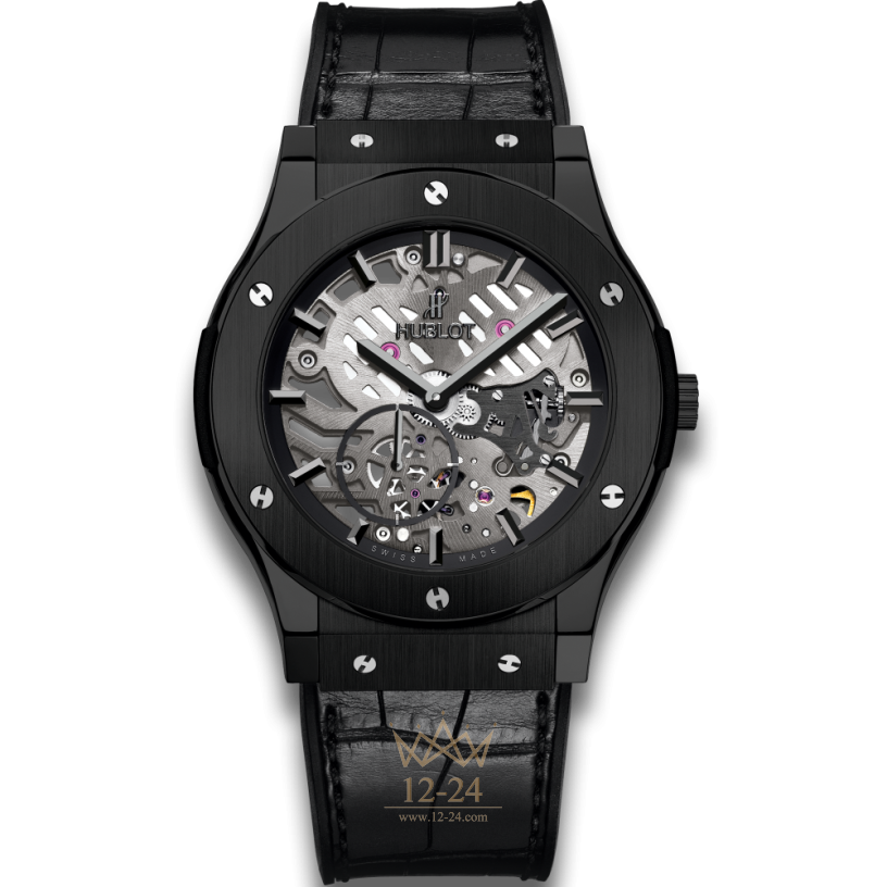 Hublot Ultra-Thin Skeleton All Black 45 mm 515.CM.0140.LR