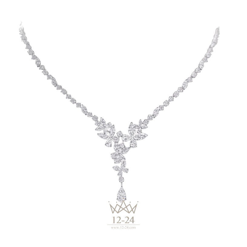 Graff Classic Butterfly Diamond Necklace RGN580