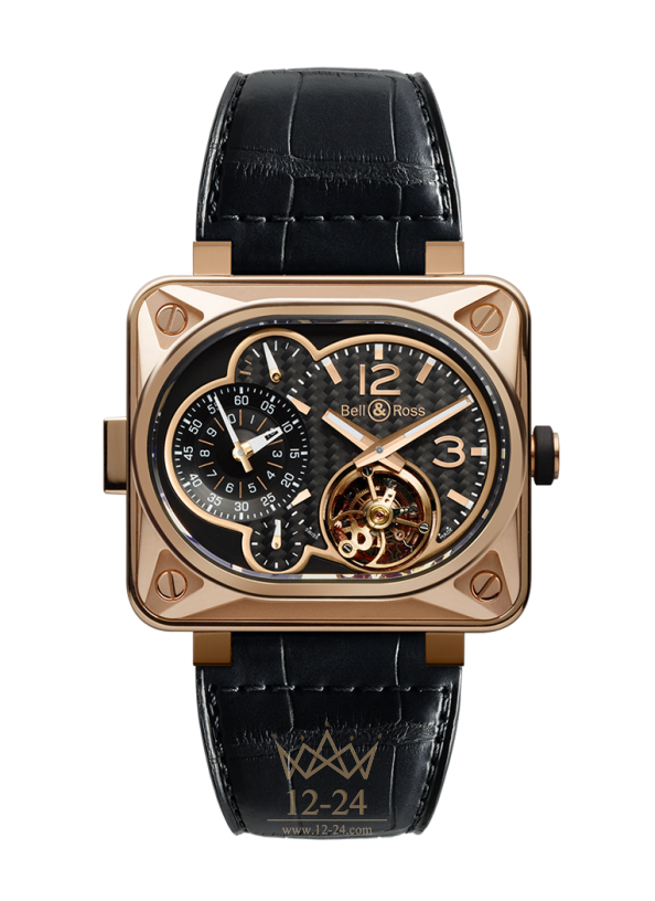 Bell &amp; Ross BR MINUTEUR TOURBILLON ROSE GOLD BR-MINUT_TOURB-PG