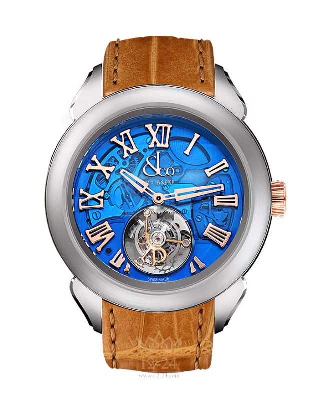 Jacob &amp; Co PALATIAL FLYING TOURBILLON HOURS &amp; MINUTES PT520.24.NS.QB.A