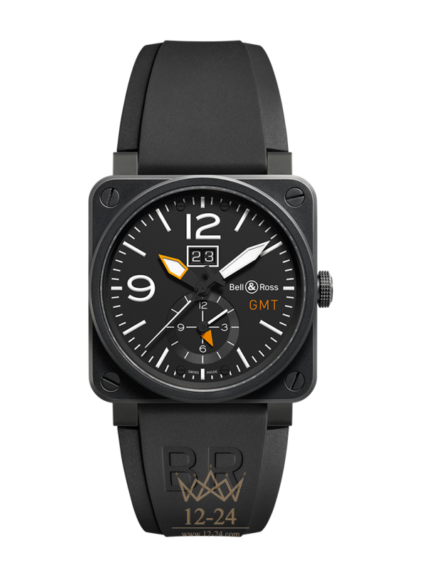 Bell &amp; Ross BR 03-51 GMT CARBON BR0351-GMT-CA