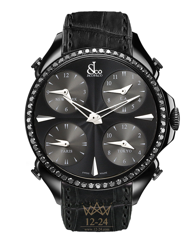 Jacob &amp; Co Palatial Five Time Zone PZ500.11.SO.LA.A