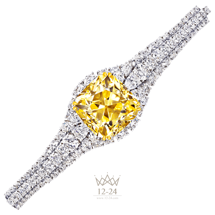 Graff Yellow and White Diamond Bracelet GB5971
