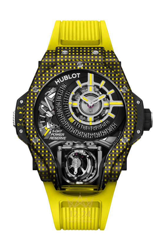 Hublot MP-09 Tourbillon Bi-Axis Yellow 3d Carbon 909.QDY.1120.RX