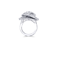Украшение Graff Swirl Twist Ring Diamond RGR486 — additional thumb 3