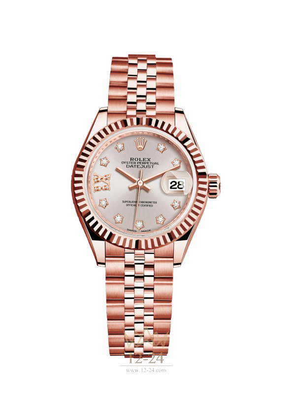 Rolex Lady-Datejust 28 Oyster Everose gold 279175-0006
