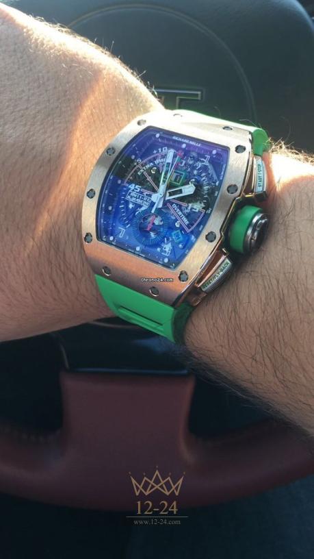 Richard Mille RM 11-01 Automatic Flyback Chronograph — Roberto Mancini Rose Gold RM 11-01 Automatic Flyback Chronograph — Roberto Mancini Rose Gold