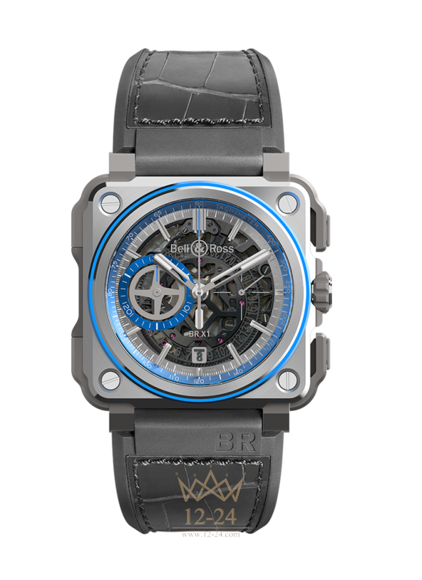 Bell &amp; Ross BR-X1 HYPERSTELLAR BRX1-AL-TI-BLU