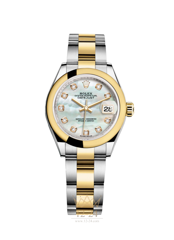 Rolex Lady-Datejust 28 Steel and Yellow gold 279163-0014