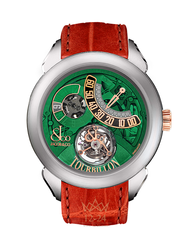 Jacob &amp; Co PALATIAL FLYING TOURBILLON JUMPING HOURS PT510.24.NS.PG.A