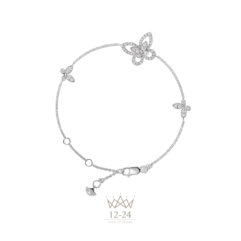 Graff Butterfly Silhouette Diamond Mini Bracelet RGB466
