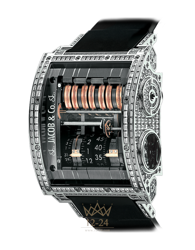 Jacob &amp; Co QUENTTIN TOURBILLON BAGUETTE QT800.30.BD.BD.A