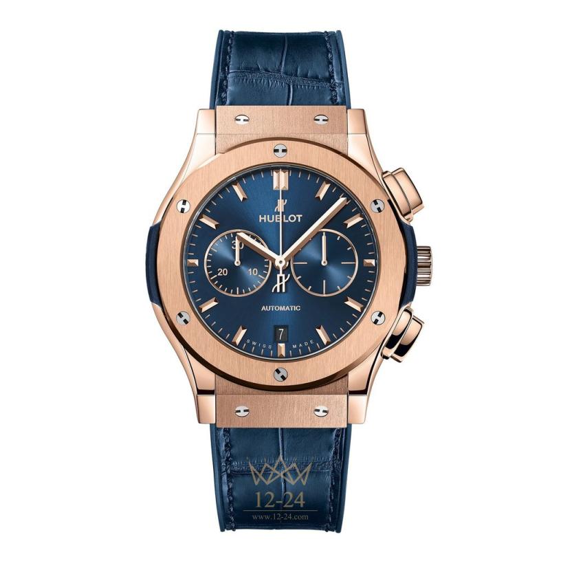 Hublot Blue Chronograph King Gold 541.OX.7180.LR