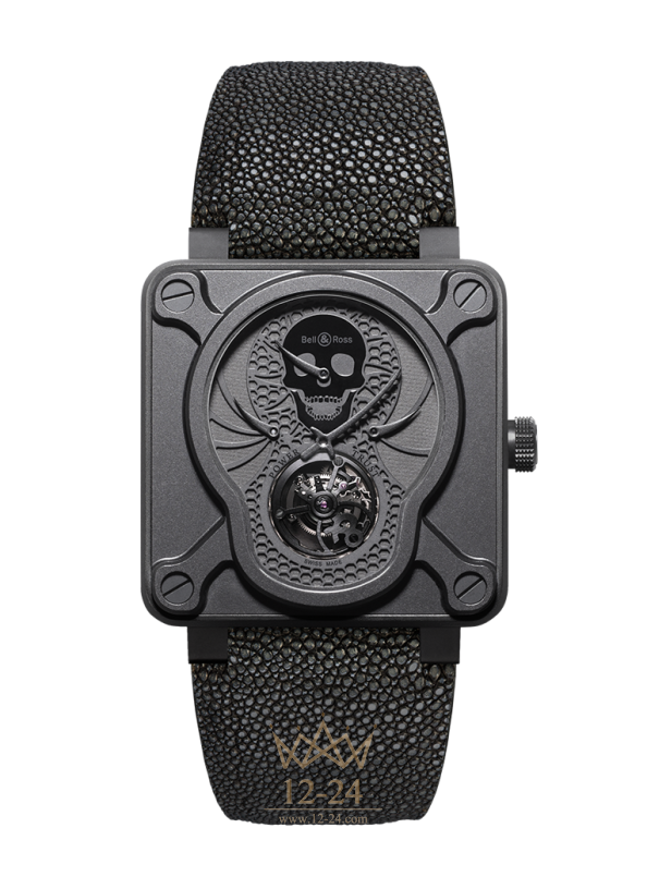 Bell &amp; Ross BR 01 TOURBILLON SKULL BR01-TOURB-SKULL