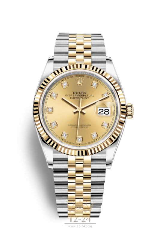 Rolex Oyster 36 мм Steel and Yellow Gold 126233-0017