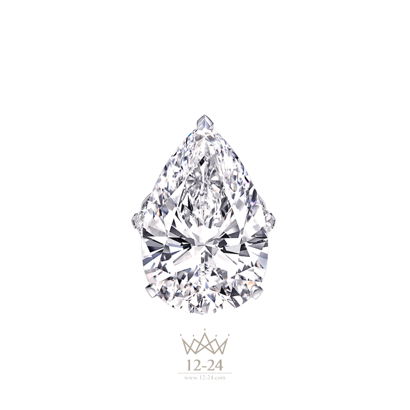 Graff Pear Shape Diamond Ring GR42339