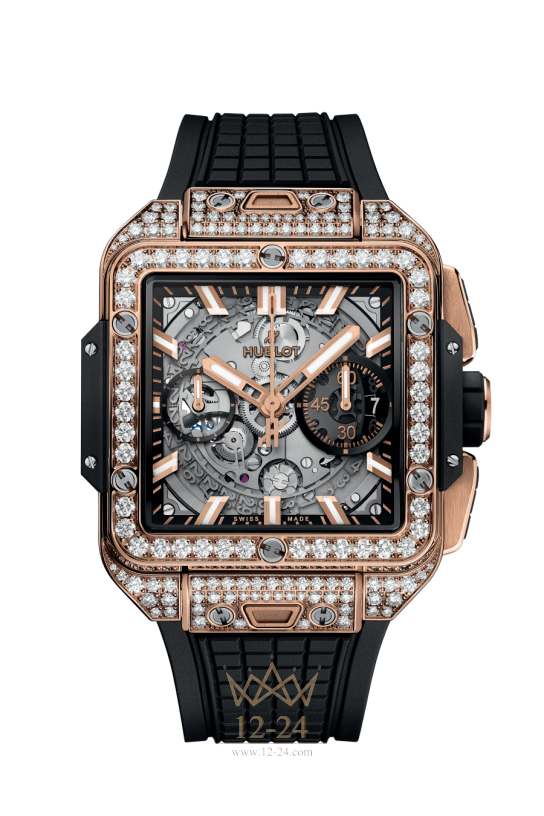 Hublot Unico King Gold Pavé 821.OX.0180.RX.1604