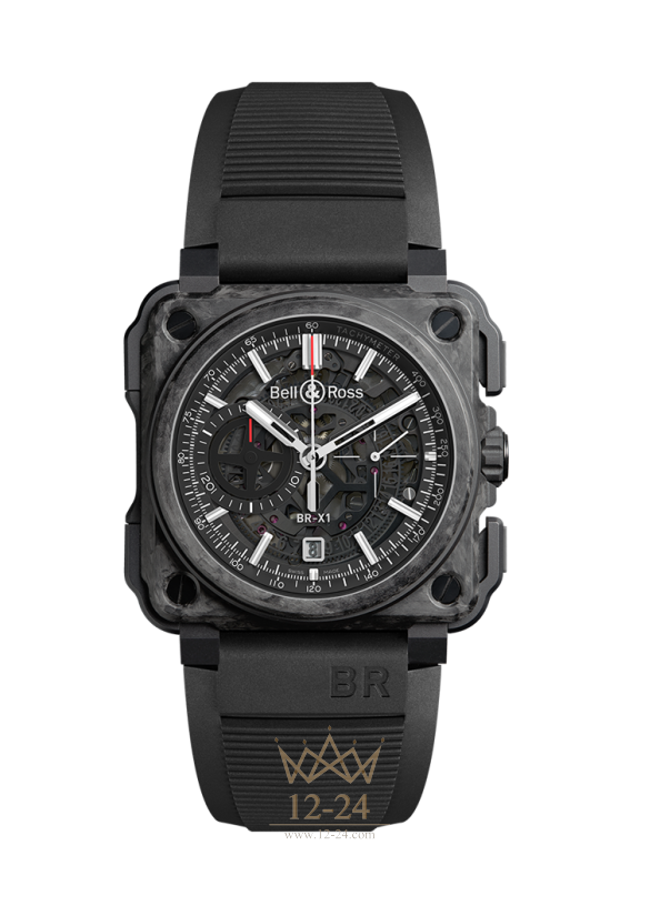 Bell &amp; Ross BR-X1 CARBONE FORGE ® BRX1-CE-CF-BLACK