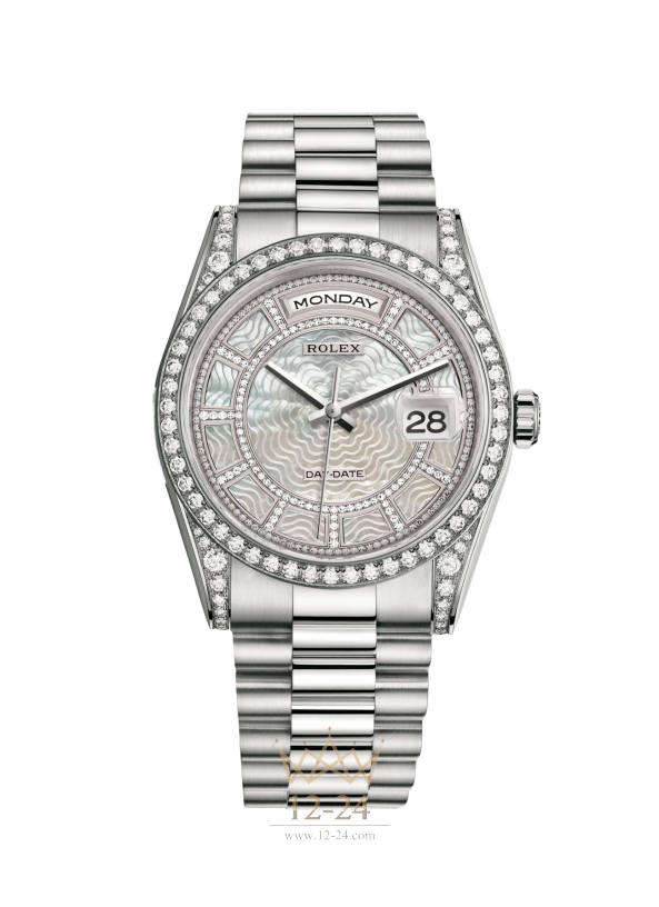 Rolex 36 мм White gold 118389-0085