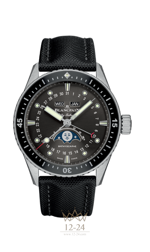 Blancpain Bathyscaphe Quantieme Complet 5054-1110-B52A