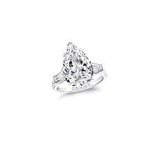 Украшение Graff Pear Shape Ring Diamond PT02 — main thumb