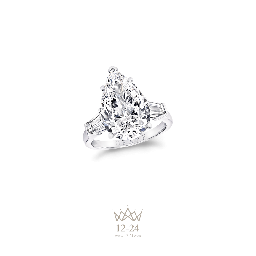 Graff Pear Shape Ring Diamond PT02